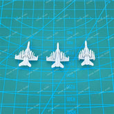 3d Printed 1/350/400/700/2000 US EA-18G Growler EW Aircraft